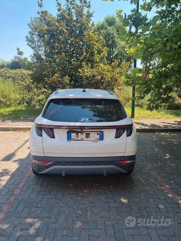 Usata Hyundai Tucson 150 CV (110 kW) 2021 Bianco SUV
