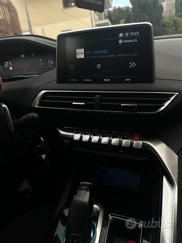 Usata Peugeot 3008 131 CV (96 kW) 2019 Nero SUV