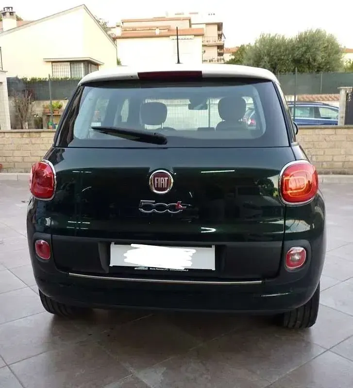 Usata Fiat 500L Lounge 120 CV (88 kW) 2014 Verde Monovolume