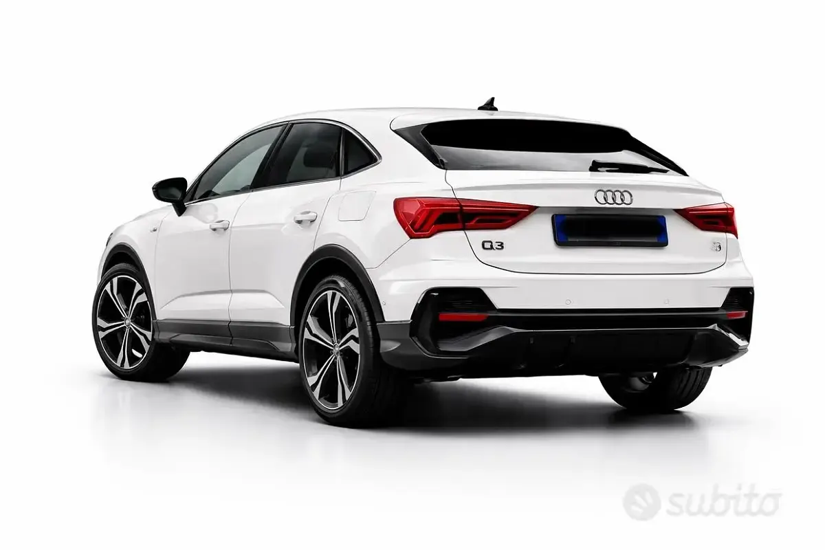 Usata Audi Q3 Sportback S-Line 150 CV (110 kW) 2019 Bianco SUV