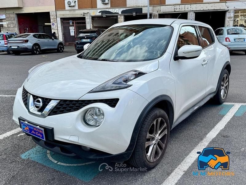 Usata Nissan Juke Acenta 110 CV (80 kW) 2014 Bianco SUV