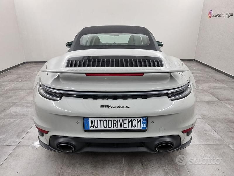 Usata Porsche 911 Turbo S Cabriolet 650 CV (478 kW) 2021 Grigio Cabrio