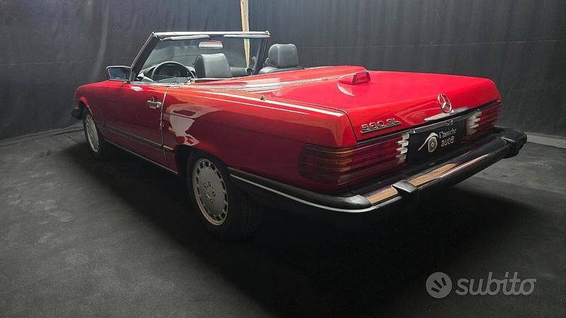 Occasion Mercedes 560 265 ch (194 kW) 1987 Rouge Cabriolet