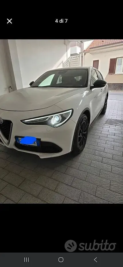 Usata Alfa Romeo Stelvio 160 CV (117 kW) 2021 Bianco SUV