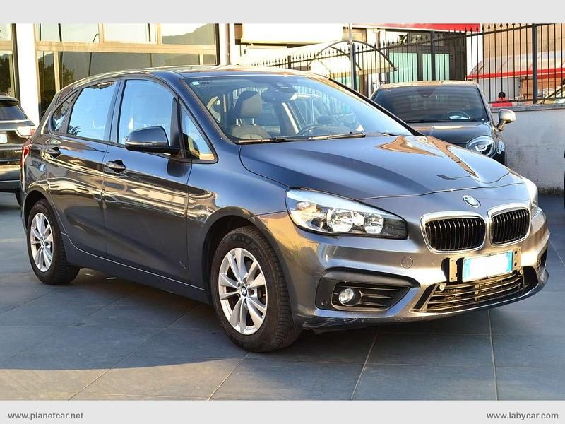 Usata BMW 216 Active Tourer 116 CV (85 kW) 2015 Grigio Monovolume