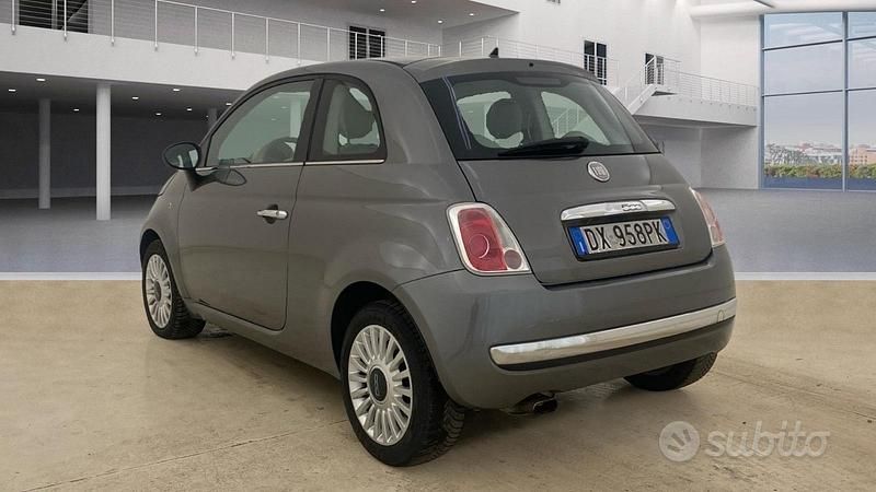 Usata Fiat 500 69 CV (50 kW) 2009 Grigio Cabrio