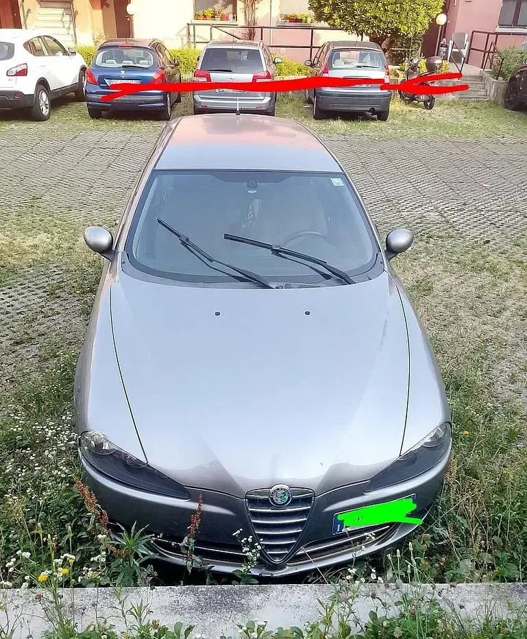 Usata Alfa Romeo 147 105 CV (77 kW) 2009 Grigio Utilitaria