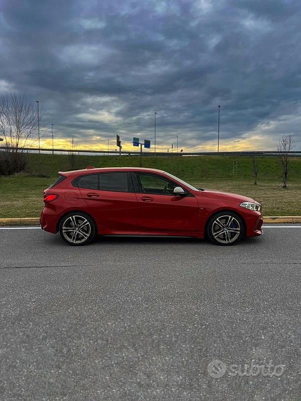 Usata BMW M135 2019 Rosso Utilitaria