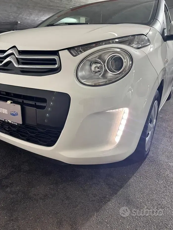 Usata Citroën C1 Feel 72 CV (52 kW) 2019 Bianco Utilitaria