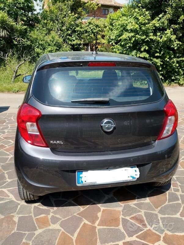 Usata Opel Karl 75 CV (55 kW) 2016 Nero Utilitaria