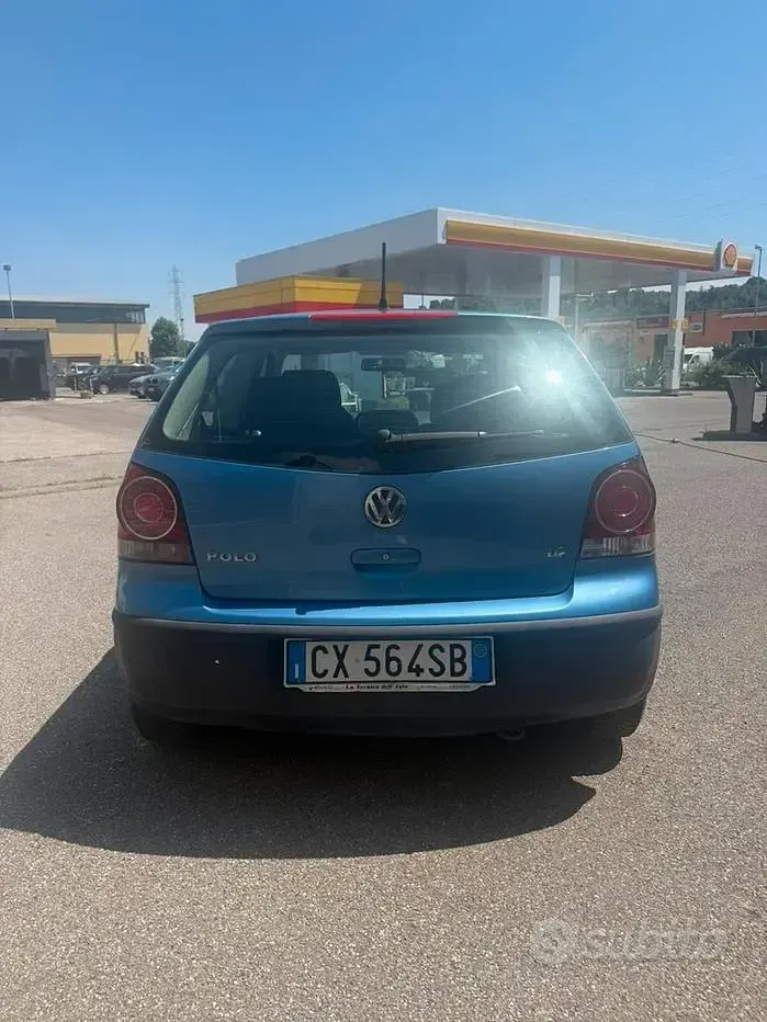 Usata VW Polo 75 CV (55 kW) 2005 Bluazzurro Utilitaria