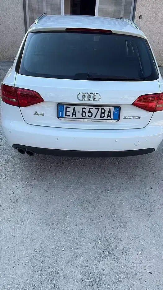 Usata Audi A4 143 CV (105 kW) 2010 Bianco Station wagon
