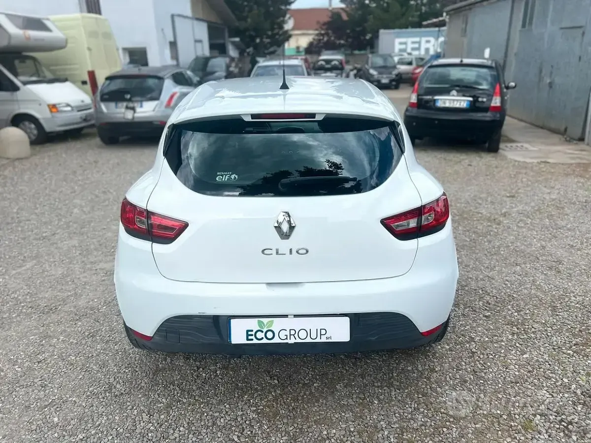Usata Renault Clio IV 72 CV (52 kW) 2014 Bianco Berlina