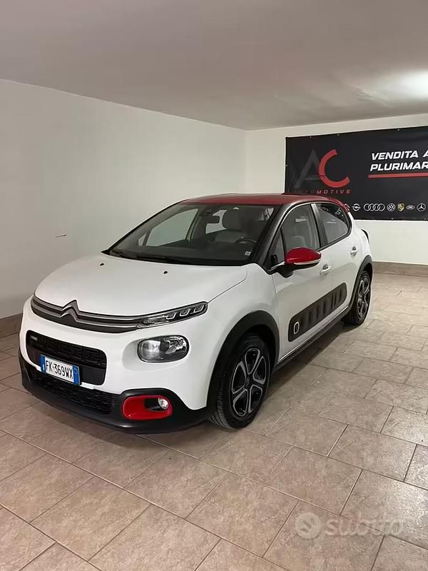 Usata Citroën C3 82 CV (60 kW) 2017 Bianco Utilitaria