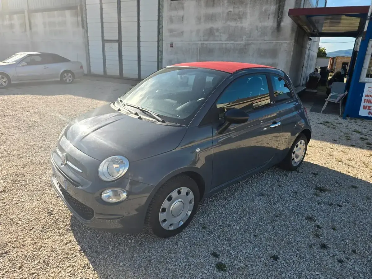 Usata Fiat 500C 69 CV (50 kW) 2022 Grigio Cabrio
