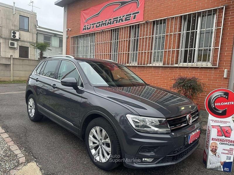 Usata VW Tiguan Style 116 CV (85 kW) 2018 Grigio SUV