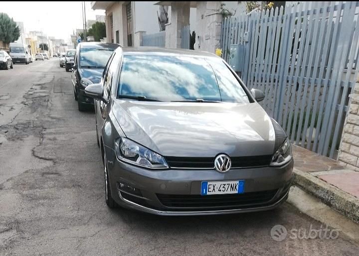 Usata VW Golf VII Highline 110 CV (80 kW) 2015 Grigio Berlina