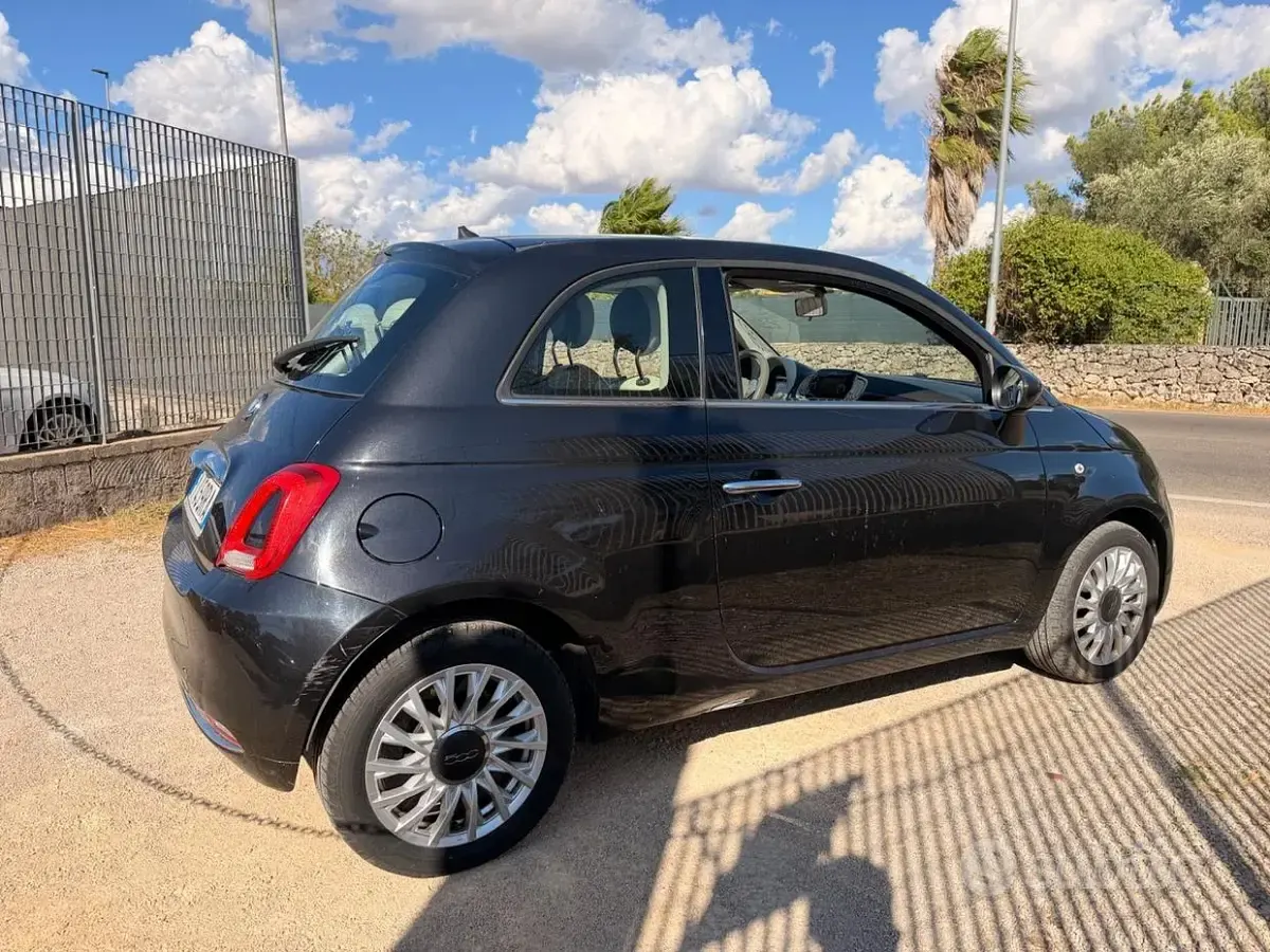 Usata Fiat 500 Lounge 69 CV (50 kW) 2019 Nero Berlina