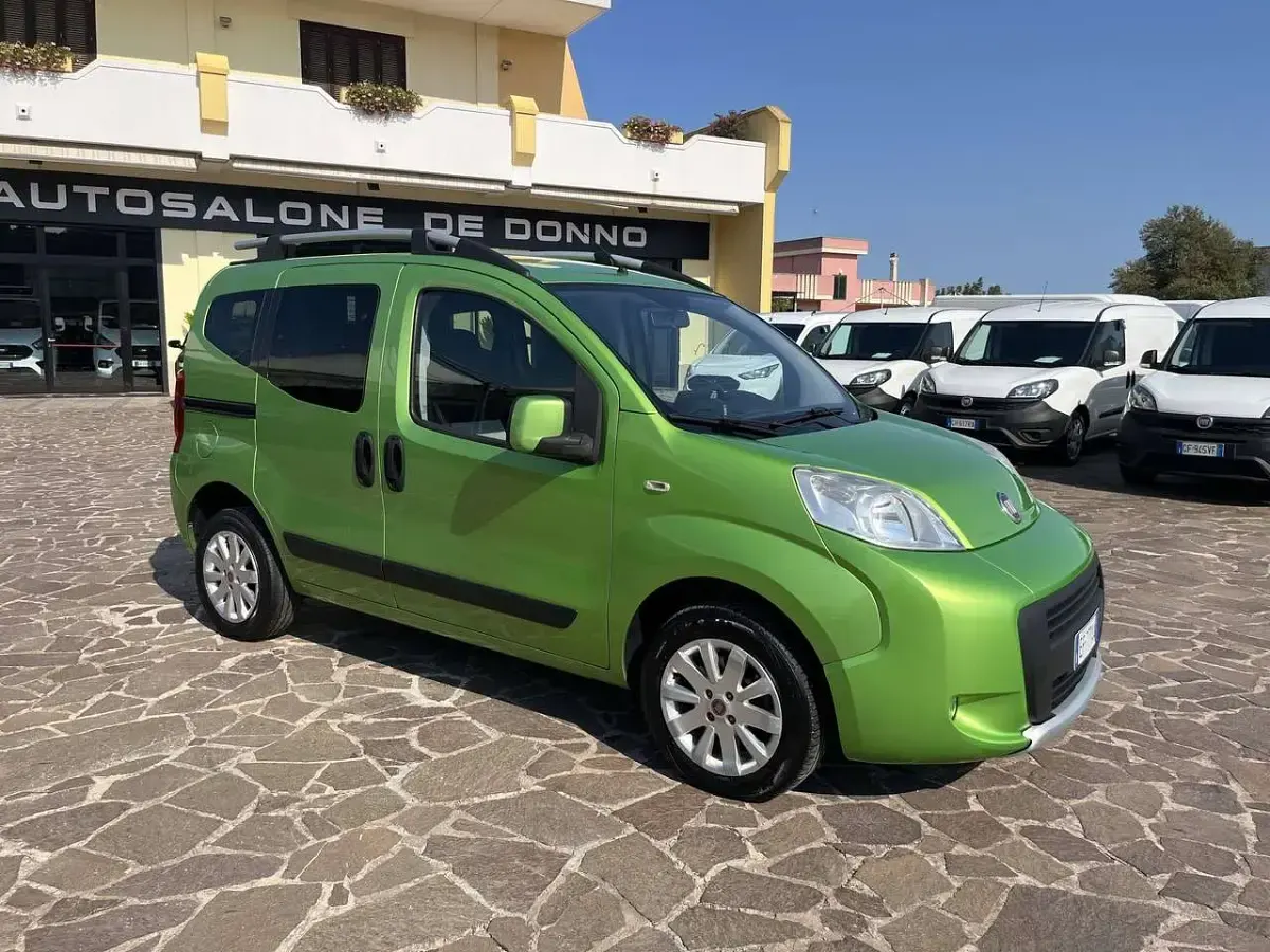 Usata Fiat Qubo Trekking 95 CV (69 kW) 2011 Verde Monovolume