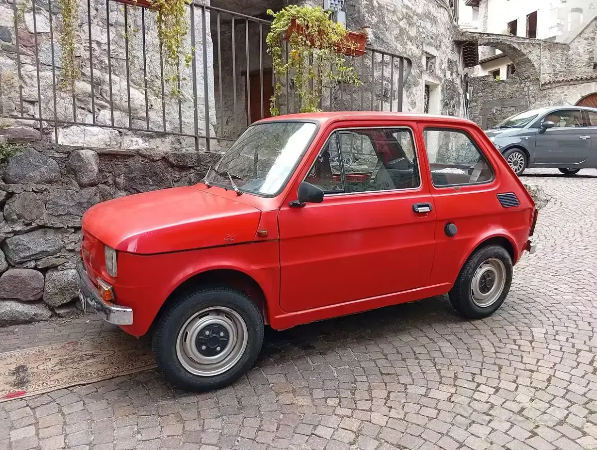 Usata Fiat 126 1970 Rosso