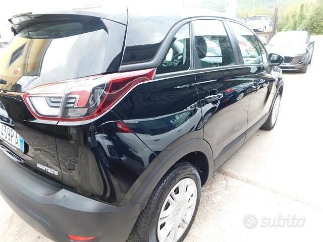 Usata Opel Crossland X 102 CV (75 kW) 2020 Nero SUV