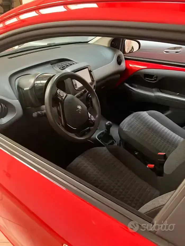 Usata Peugeot 108 72 CV (52 kW) 2020 Rosso Berlina