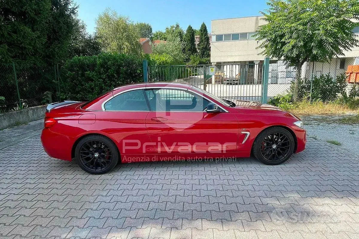 Usata BMW 428 Sport Line 245 CV (180 kW) 2014 Rosso Cabrio