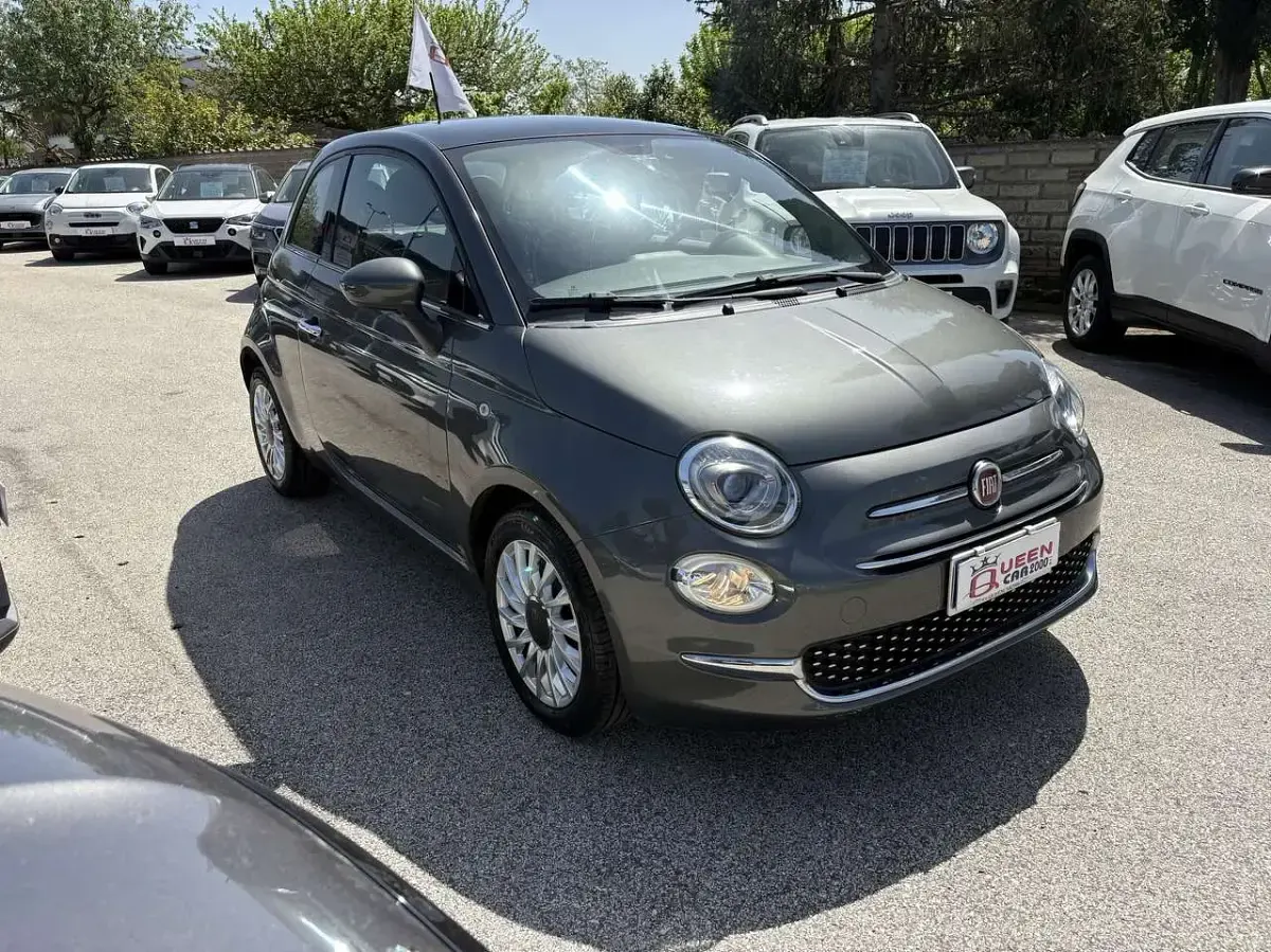 Usata Fiat 500 Lounge 69 CV (50 kW) 2017 Grigio Utilitaria