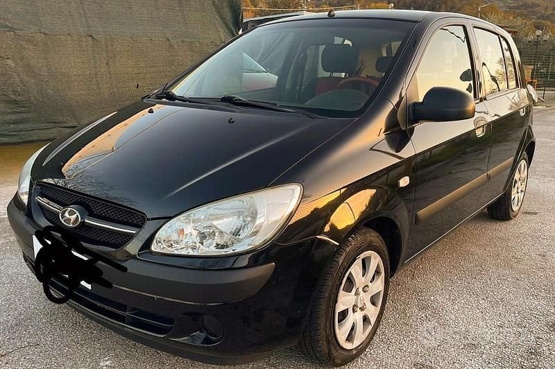 Usata Hyundai Getz 66 CV (48 kW) 2008 Nero Utilitaria
