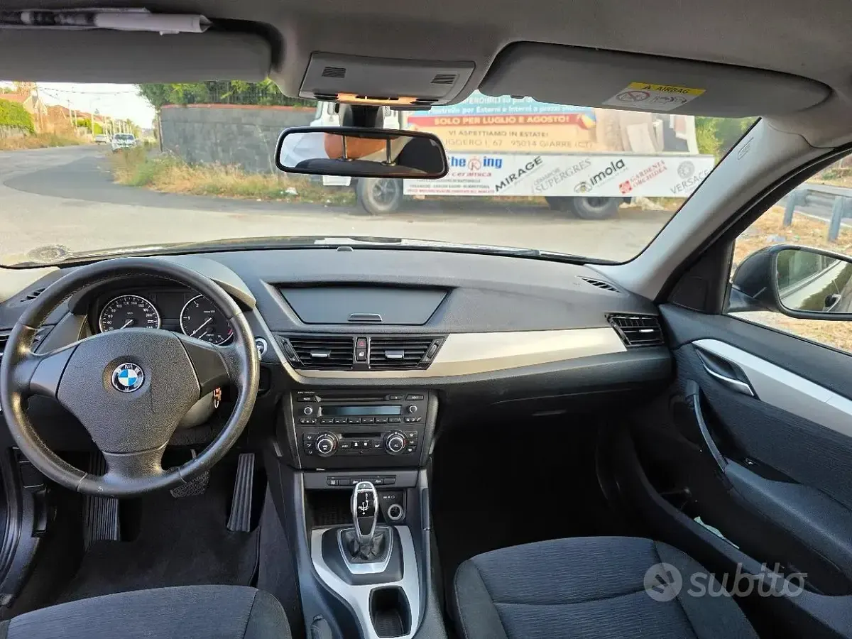 Usata BMW X1 143 CV (105 kW) 2014 Nero SUV