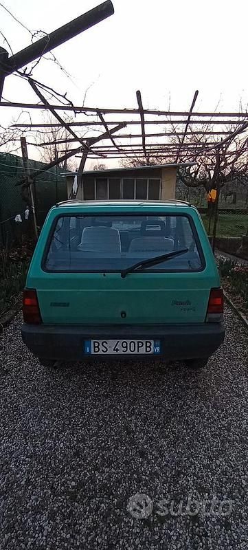 Usata Fiat Panda Young 2001 Verde Utilitaria