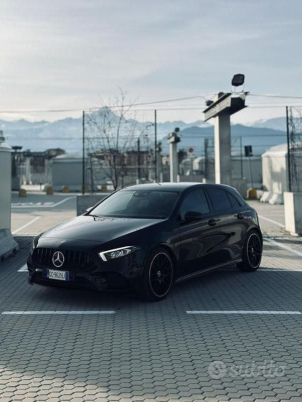 Usata Mercedes A200 Premium 163 CV (119 kW) 2019 Nero Berlina