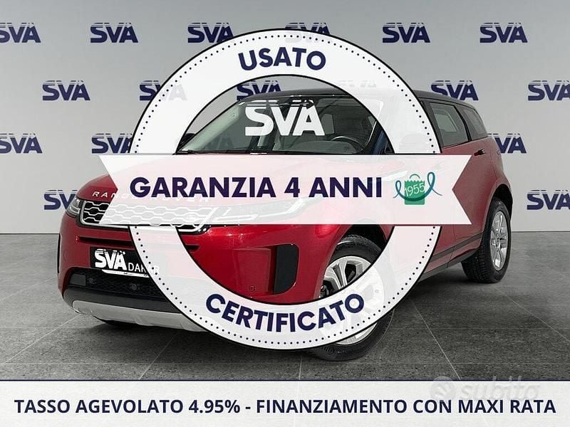 Usata Land Rover Range Rover evoque SE 163 CV (119 kW) 2022 Firenze red SUV