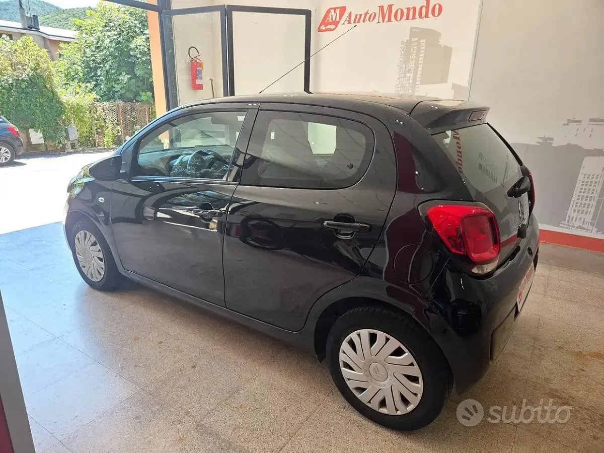 Usata Citroën C1 Feel 72 CV (52 kW) 2018 Nero Utilitaria