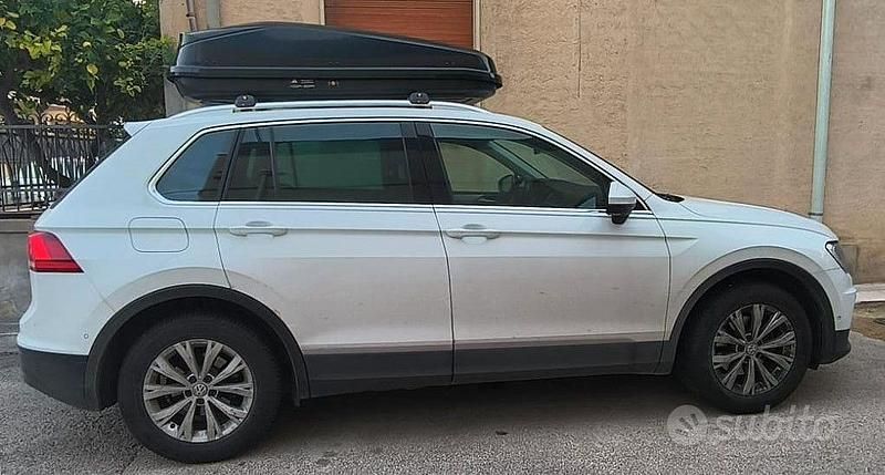 Usata VW Tiguan Business 150 CV (110 kW) 2017 Bianco SUV
