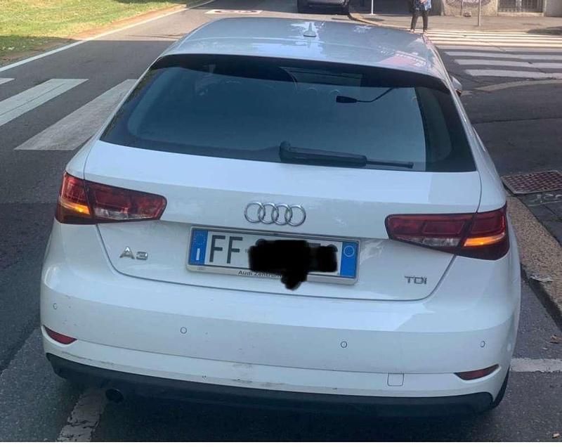 Usata Audi A3 Business 110 CV (80 kW) 2016 Bianco Berlina