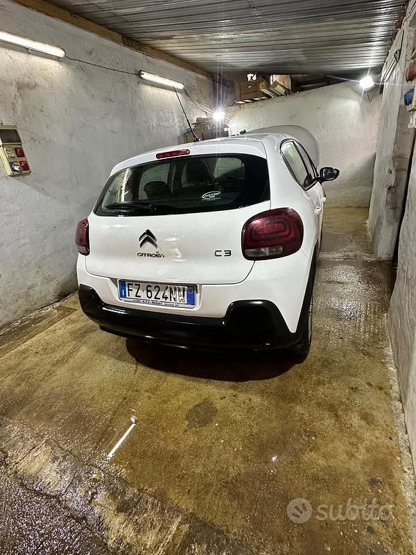 Usata Citroën C3 102 CV (75 kW) 2019 Bianco Utilitaria
