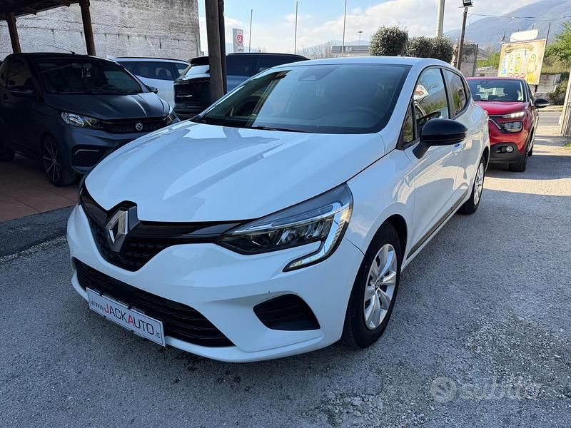 Usata Renault Clio V Life 100 CV (73 kW) 2021 Bianco Berlina