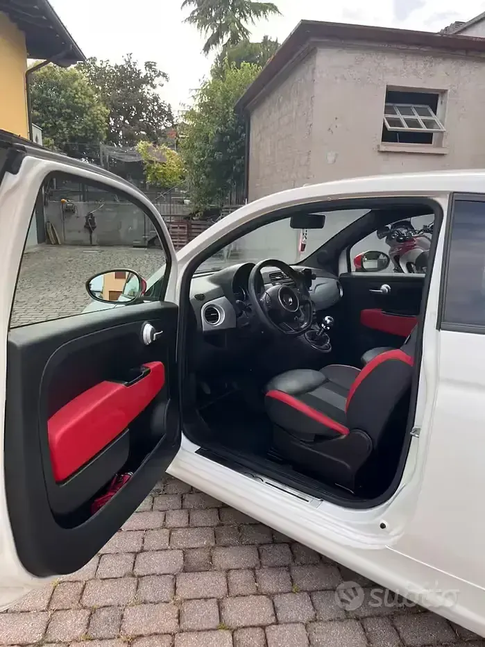 Usata Fiat 500S S 69 CV (50 kW) 2015 Bianco Berlina