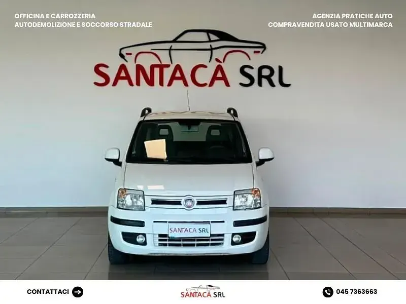 Usata Fiat Panda Dynamic 75 CV (55 kW) 2011 Bianco Utilitaria