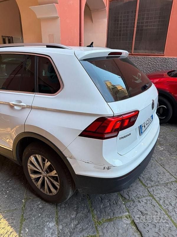 Usata VW Tiguan 150 CV (110 kW) 2019 Bianco SUV