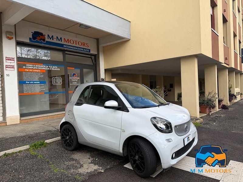 Usata Smart ForTwo Cabrio Passion 89 CV (65 kW) 2017 Bianco Cabrio