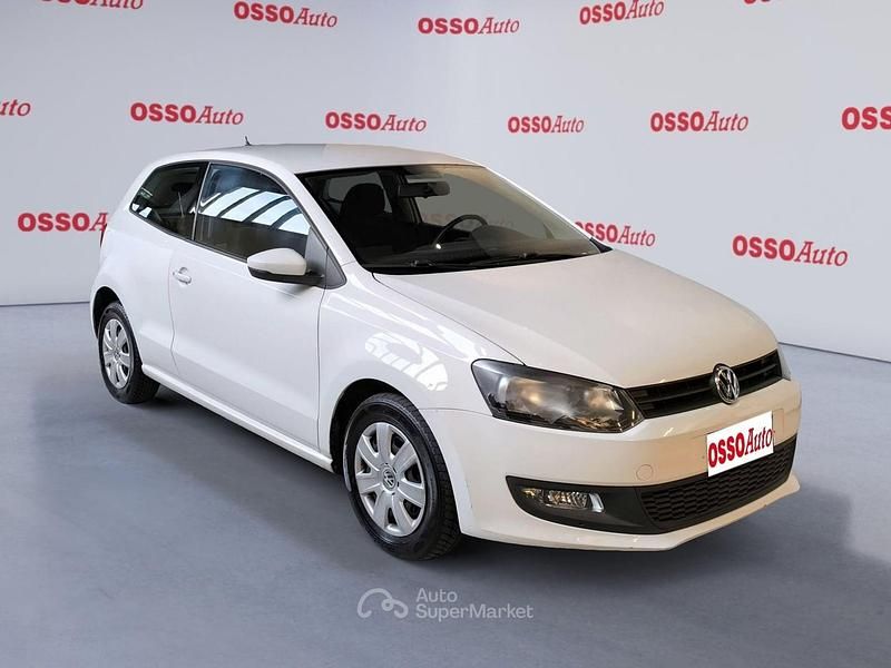 Usata VW Polo Trendline 60 CV (44 kW) 2012 Bianco Utilitaria