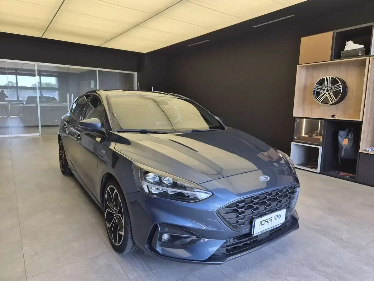 Usata Ford Focus ST-Line 120 CV (88 kW) 2018 Grigio [cc8] Berlina