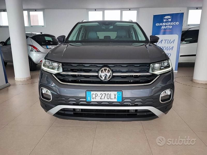 Grigio Usata 2022 VW T-Cross Style SUV | 18.990 € (Buon prezzo) - Immagine 1/4