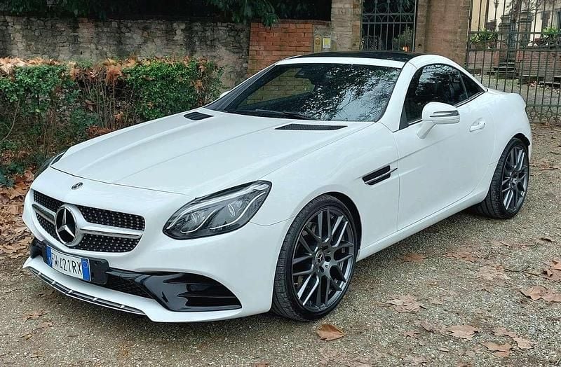 Usata Mercedes SLC200 Premium 184 CV (135 kW) 2019 Bianco Cabrio
