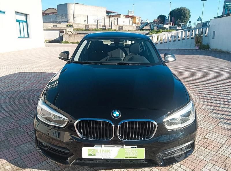 Usata BMW 116 Efficient Dynamics 109 CV (80 kW) 2019 Nero Utilitaria