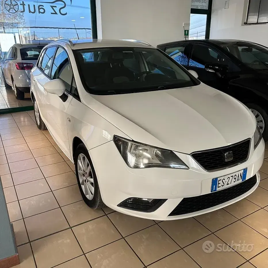 Usata Seat Ibiza ST Style 90 CV (66 kW) 2013 Bianco Station wagon