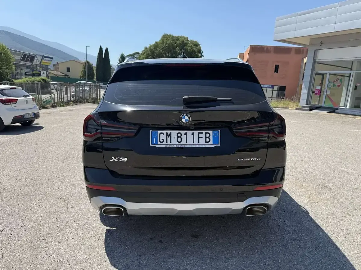 Usata BMW X3 150 CV (110 kW) 2022 Nero SUV