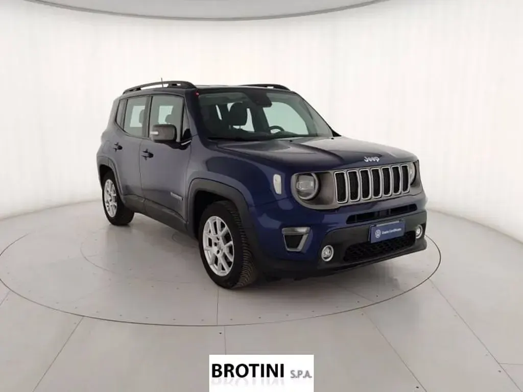 Usata Jeep Renegade Limited 120 CV (88 kW) 2020 Blu metallizzato SUV